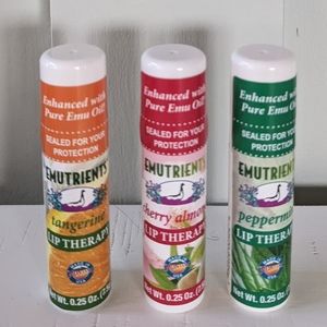 Tangerine Cherry Peppermint Lip Therapy 1/4 oz chapstick